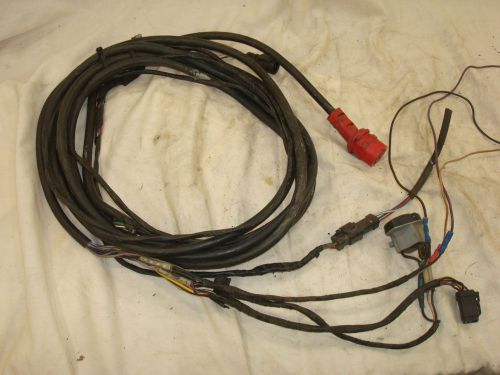 Pre 1999 omc johnson evinrude outboard 16' wiring harness w/ tilt and trim cable
