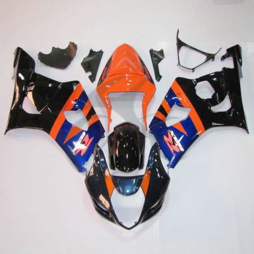 Orange abs plastic bodywork fairing for suzuki gsxr1000 gsxr 1000 03 04 k3 11a
