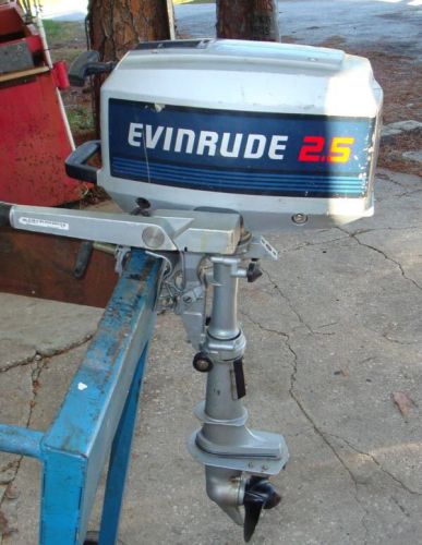 Evinrude 2.5hp outboard motor 2 stroke