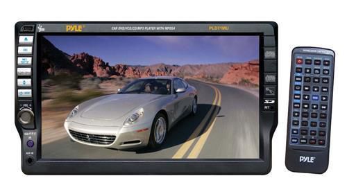 Pyle pld71mu 320 watt in dash 7" lcd dvd cd mp3 usb radio receiver touch screen