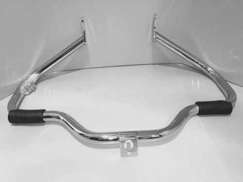 Harley davidson 49140-05b chrome engine guard softail deluxe flstn &#039;00-&#039;16