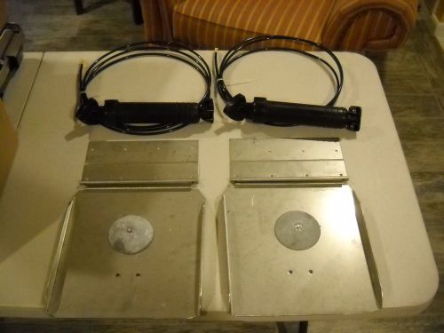 Bennett marine trim tabs 11"x11-1/2" with actuators a2123a 11-3/4" and hoses