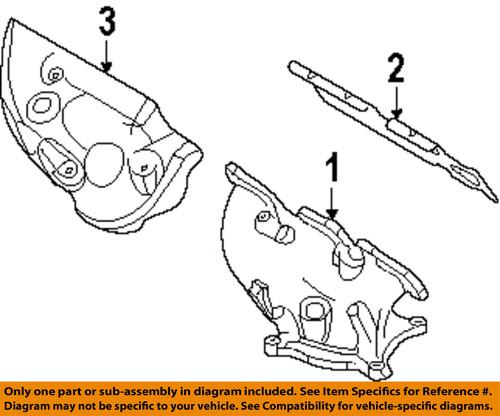 Ford oem at4z9y427a manifold-exhaust-heat shield