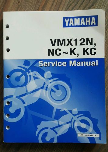 Vmx12n/vmx12nc yamaha v-max service manual