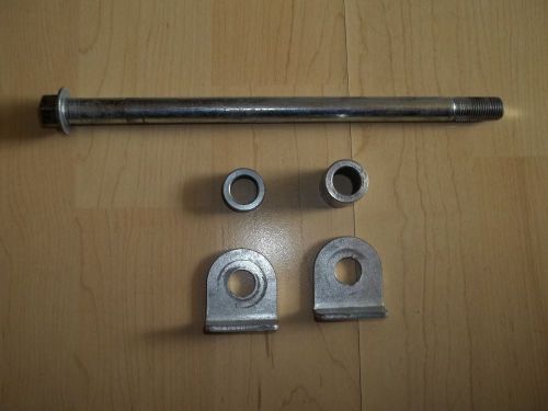 1 x rear wheel bolt + sleeve + bracket for gio 125cc dirt bike
