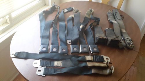 1968-1969 lincoln continental seat belts