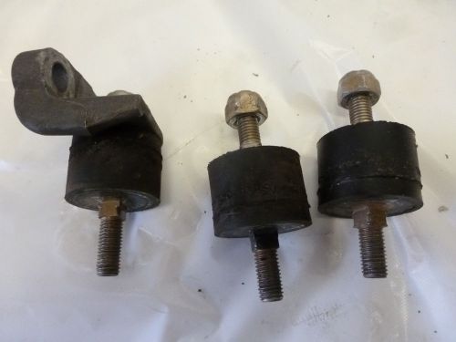 1971 mercury 650 65hp 4-cyl (3) rubber cowl mounts 37639 63007 outboard motor