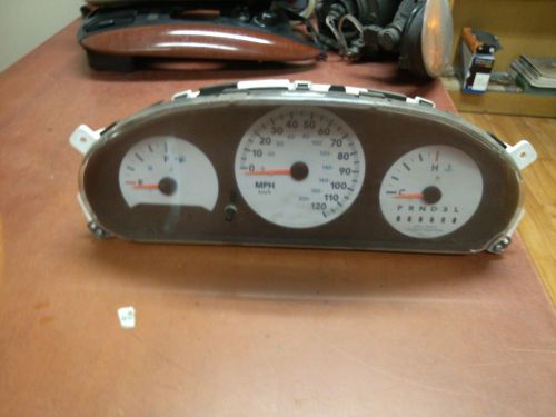 2004 chrysler town &amp; country speedometer
