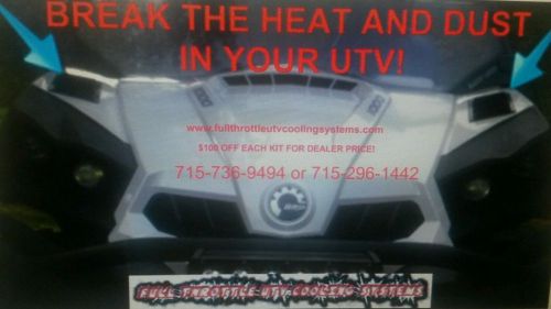 Polaris ranger cab cooling fresh air