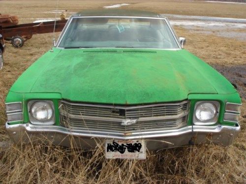 1971 69 70 71 72 73 chevelle malibu green steering wheel parting whole car