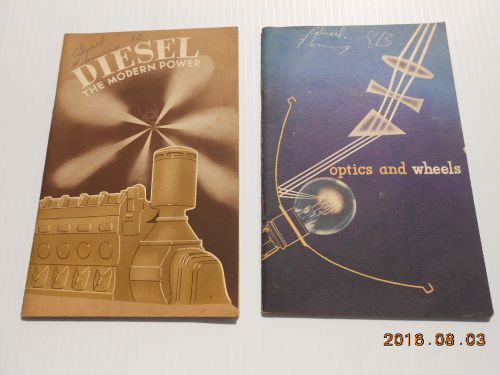 1939 general motors manuals - diesel power and optics &amp; wheels vintage auto