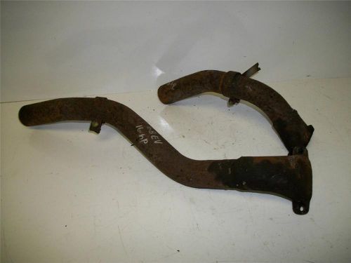 68 evinrude 16 hp skeeter exhaust header pipes d34