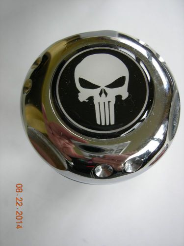 The punisher black white aluminum rubber gear shift knob beer tap cane top
