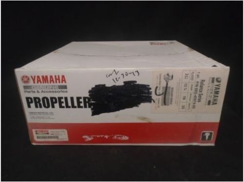 Yamaha stainless steel prop 13-3/4 x 19l part # 68g-45974-00-00 -- 3 blade lh