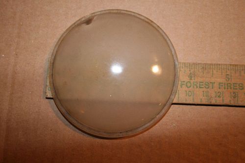 Vintage frosted dome lens