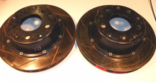 Brembo rear brake rotors / hats speedway 1&#034; thick pillared  nascar late model