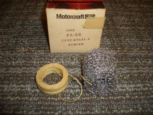 Nos ford  fe-58  breather mesh screen c20z-6a631-a
