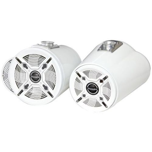 Bazooka mt8265w 8&#034; &amp; 6.5&#034; 250-watt double-ended marine tubbies (white)