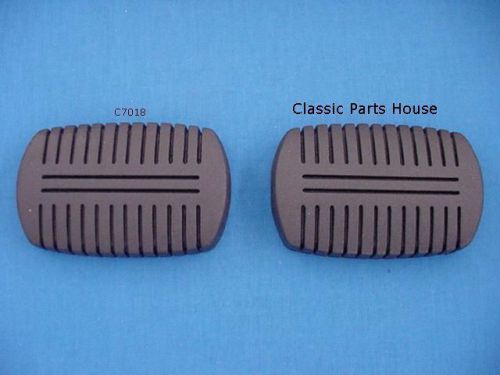 1947-1951 chevy truck pedal pads (2)14 1948 1949 1950 new!