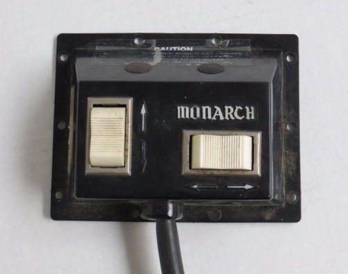 Monarch western snow plow truck rocker switch control box used working condition