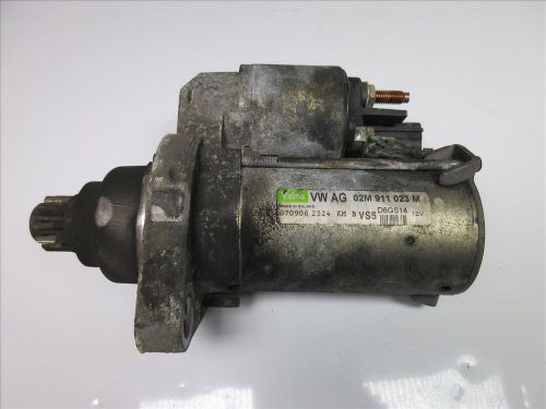 Starter motor 02m911023m audi a3 vw cc eos gti jetta passat 06-14 2.0t manual
