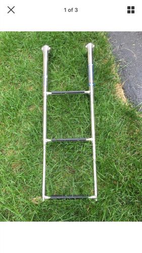 Boat ladder telescoping us made