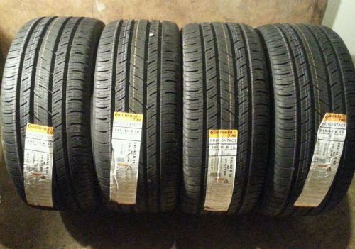 4 new continental procontact 245 40 18 97v