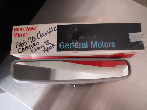 Nos vintage original gm delco guide day/night 64-72 rearview mirror chevy buick