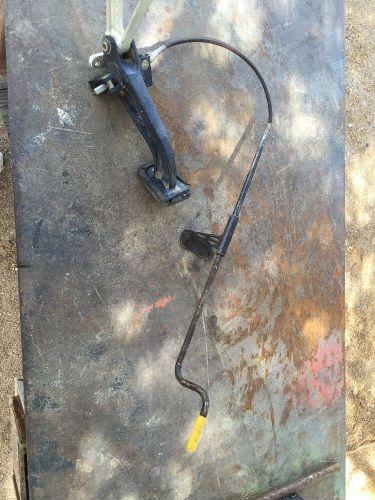 Wilwood bias brake pedal with mount adjusting cable