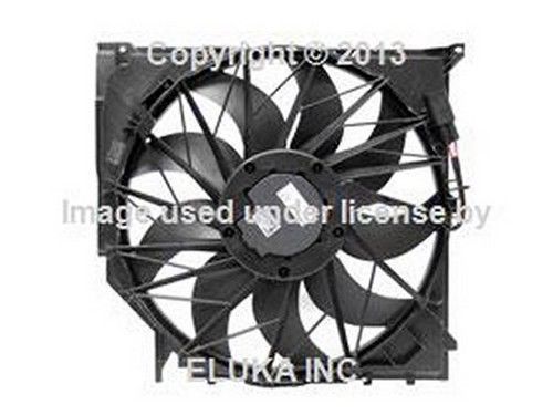 Bmw genuine cooling fan assembly with shroud e83 e83n 17 11 3 442 089