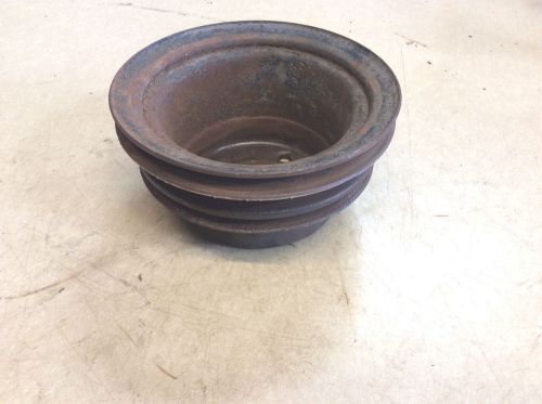 1967 1968 1969 ford mustang 302 351w 3 groove crank pulley c9ze-6312-b