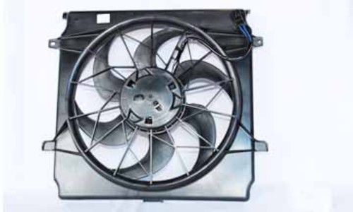 Tyc 621140 radiator and condenser fan assembly