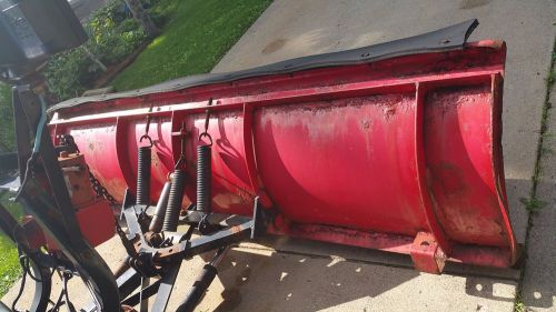Used western snow plow 8' 6" wide unimount
