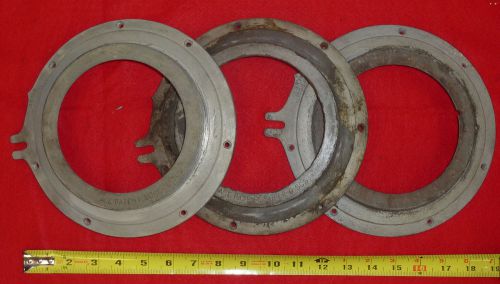 Rolls royce bentley pre-war three ace wheel disk centers 8-5/8&#034; diameter used