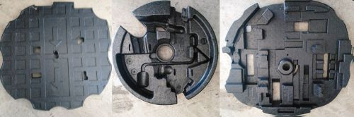 Bmw e60 530 545 trunk spare tire tool holder insert foam oddments tray spacer