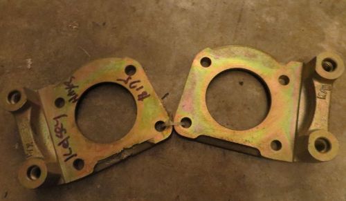 Ford mustang plated kelsey hayes disk brake mounting brackets 1965 66 1967 hipo