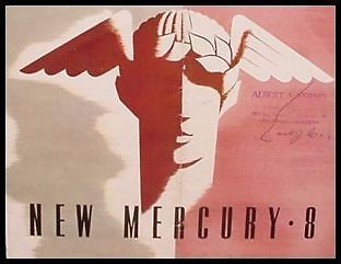 1940 mercury 8 color brochure