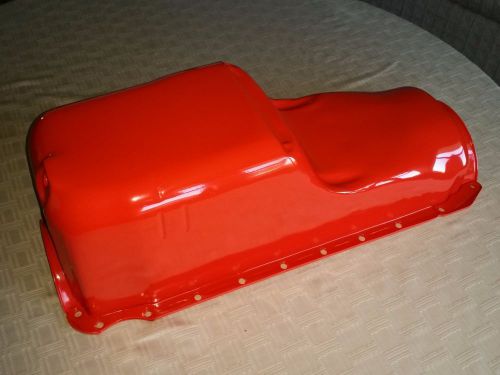 Original 65 66 67 68 69 corvette 427 oil pan hi perf trap door 454 427 396