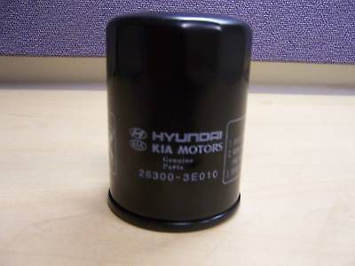 New oem hyundai &amp; kia , 2 factory oil filters (black) 26300-3e010,rondo,santa fe