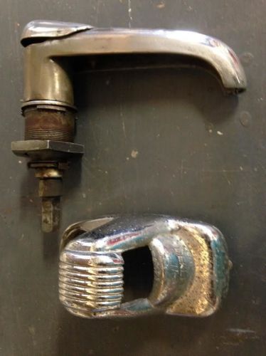 Original 1941 ford  deck lid locking handle assembly &amp; light base