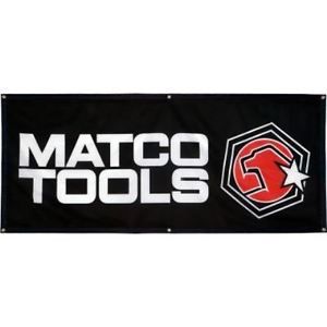 Matco tools flag banner 4x2 ft new exclusive
