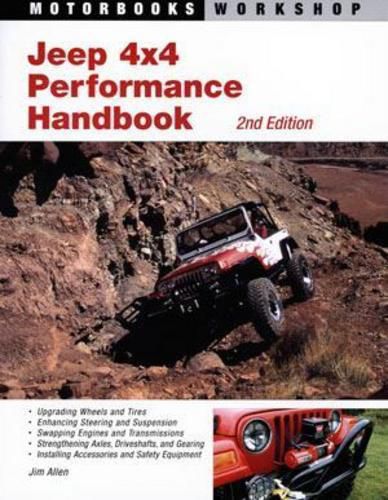 Jeep 4x4 performance handbook cj wrangler cherokee liberty c6 c7 c8  book