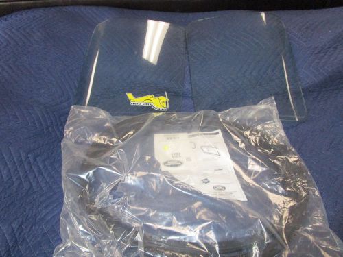 1961-67 ford econoline pickup left and right 1/4 windows with new gaskets