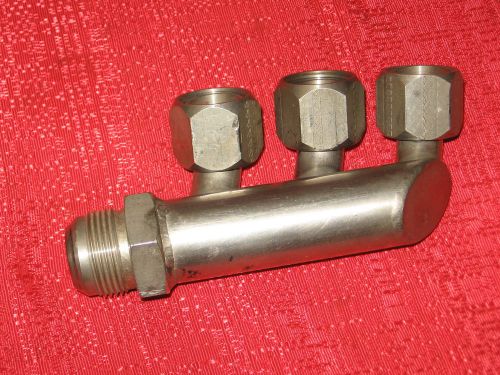 Drysump #2 stainless steel  oil pump merge manifold