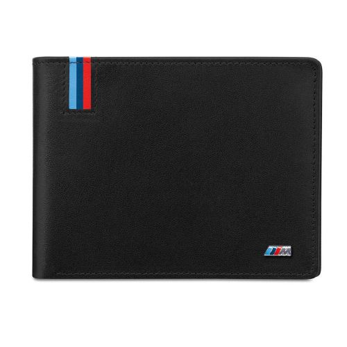 Bmw genuine m performance logo black wallet
