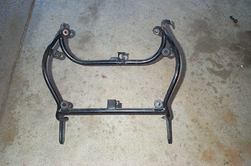 1990 yamaha fzr1000 fzr 1000 front fairing support bracket cowl cluster oem