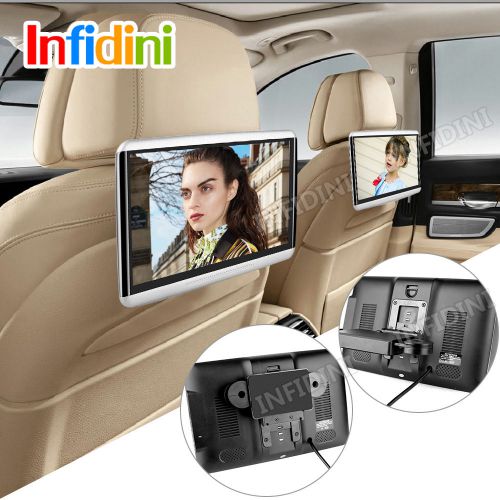 Android 4.4 car headrest monitors universal car monitors wifi 3g sd bluetooth