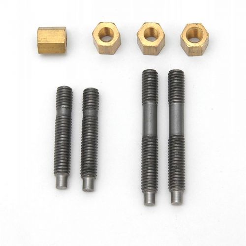 Chevy exhaust manifold studs, stainless steel, 1955-1956