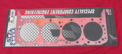 Sce sbc #011064  copper head gasket - bore 4.060 - one only