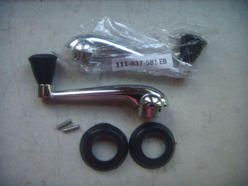 Vw beetle, karmann ghia window crank kit. 1956-1967  volkswagen. black